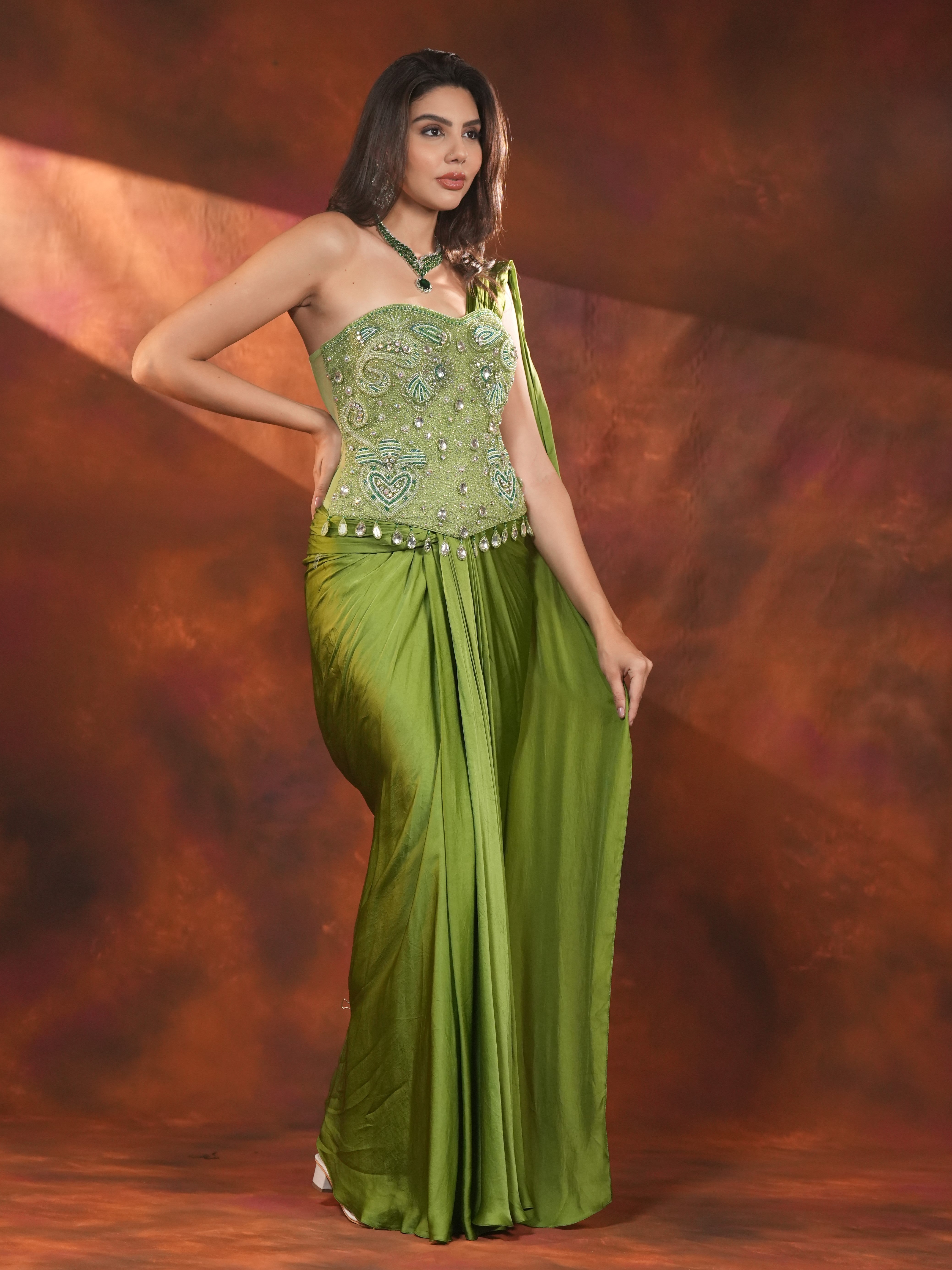 SAAZ DRAPE SAREE
