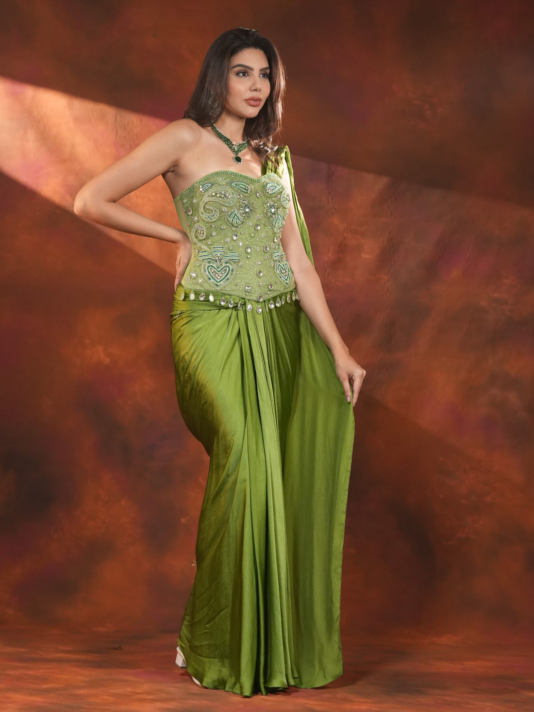 SAAZ DRAPE SAREE