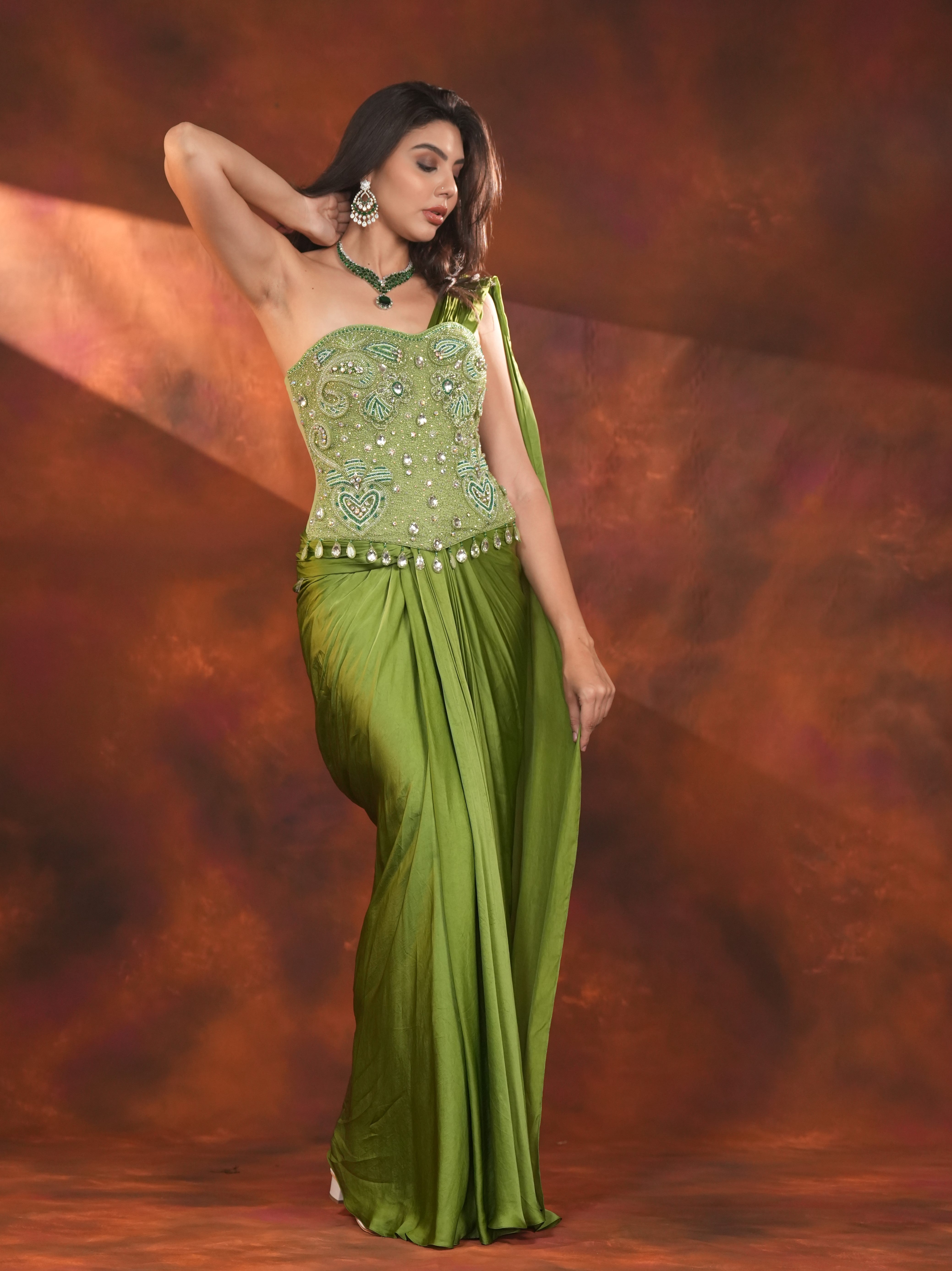 SAAZ DRAPE SAREE