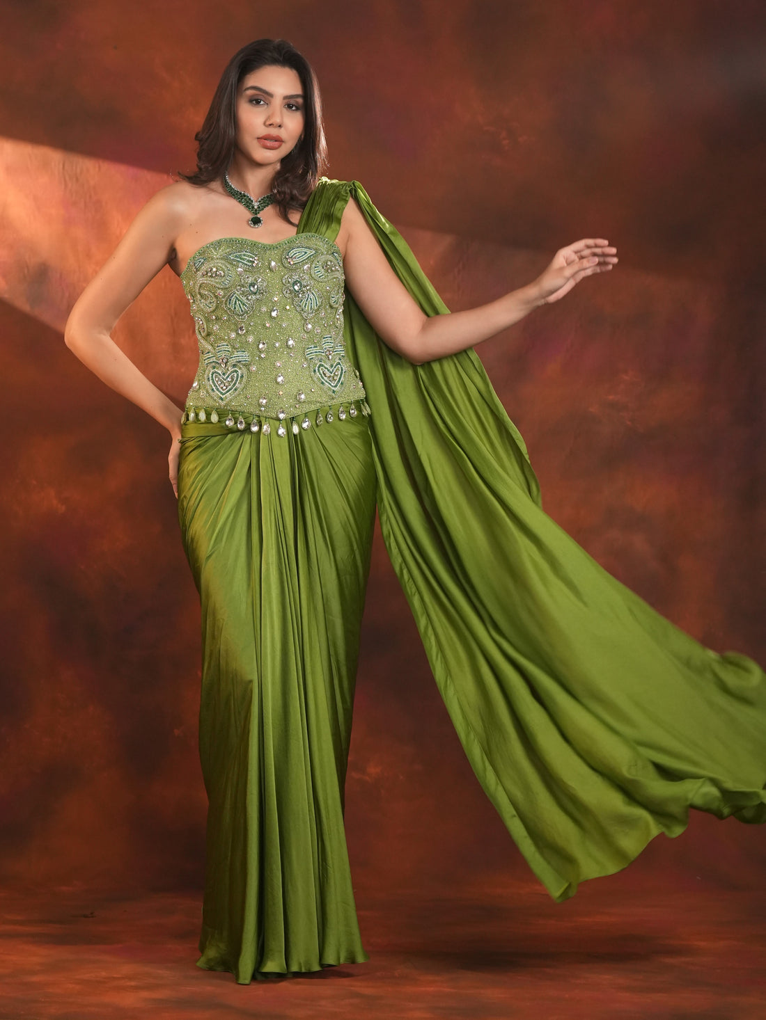SAAZ DRAPE SAREE