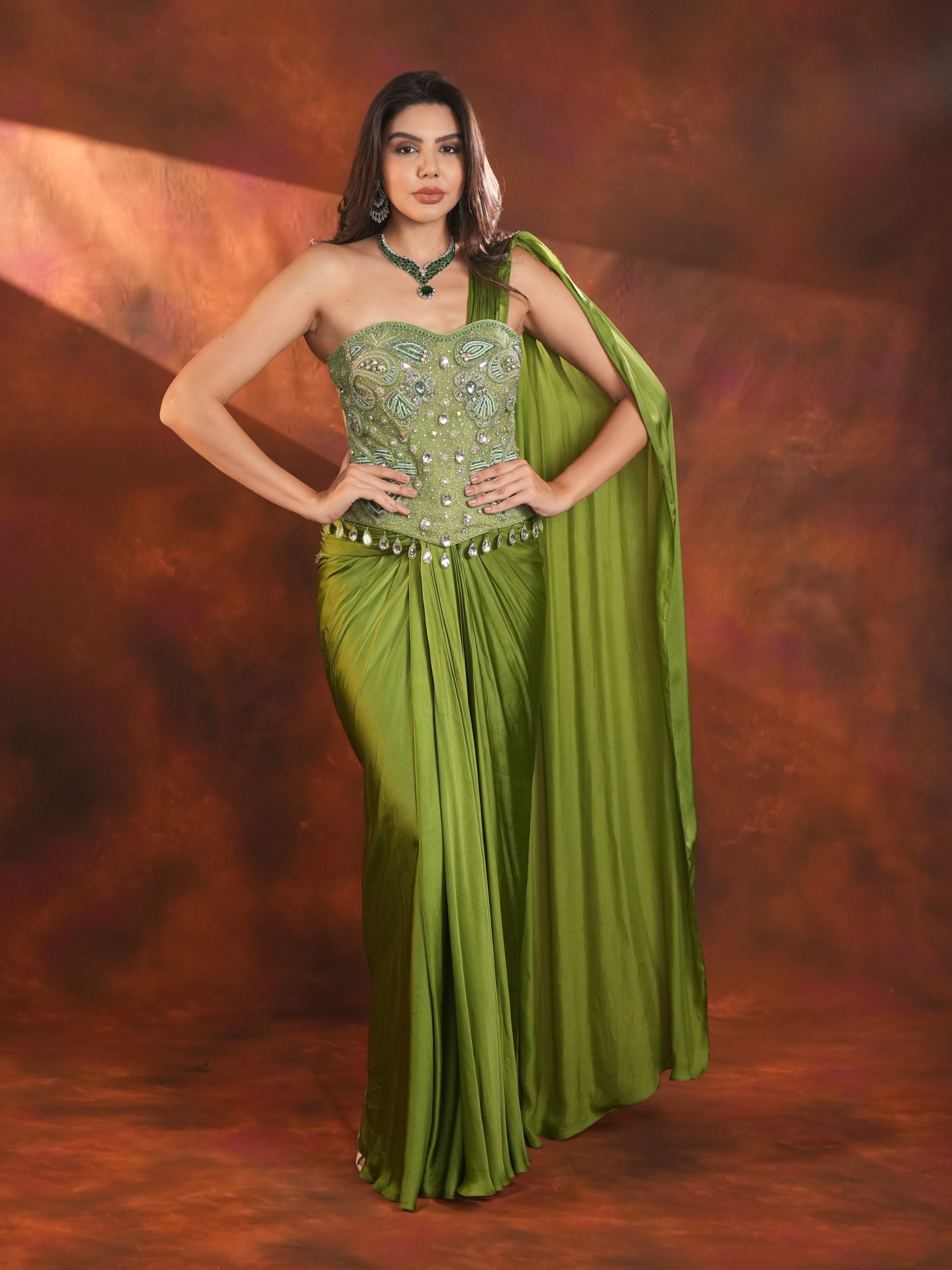 SAAZ DRAPE SAREE