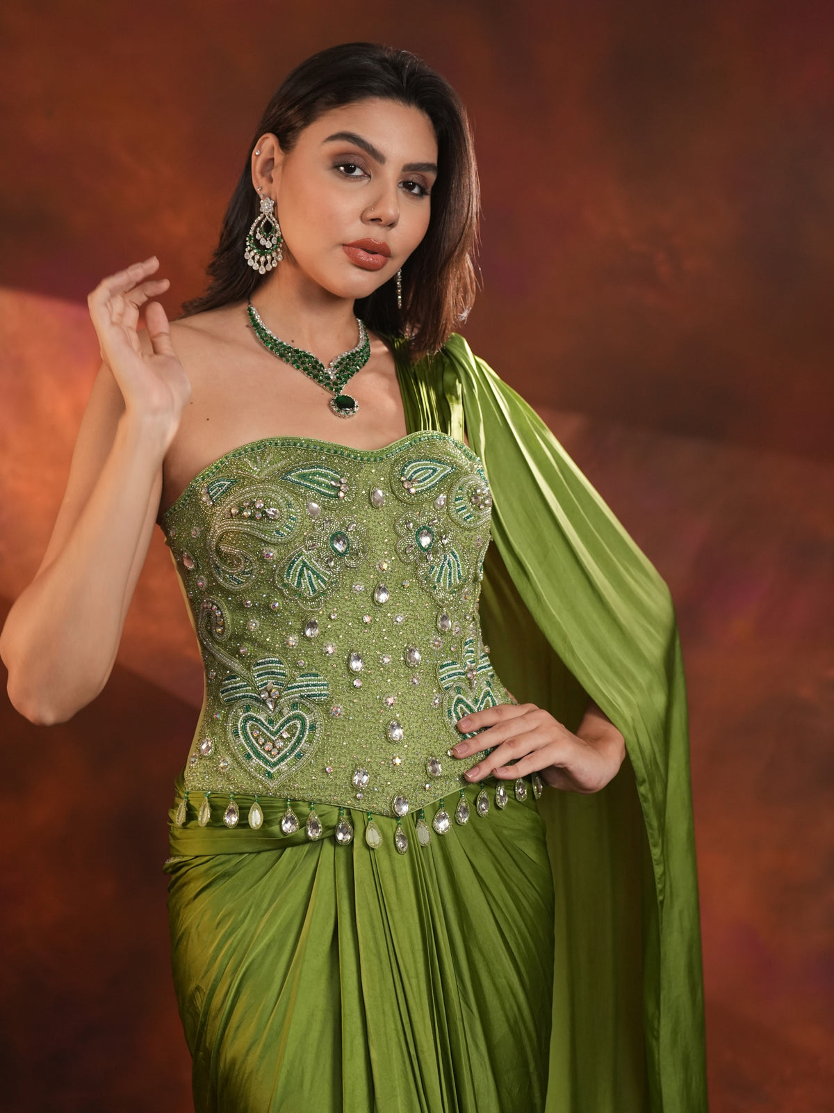 SAAZ DRAPE SAREE