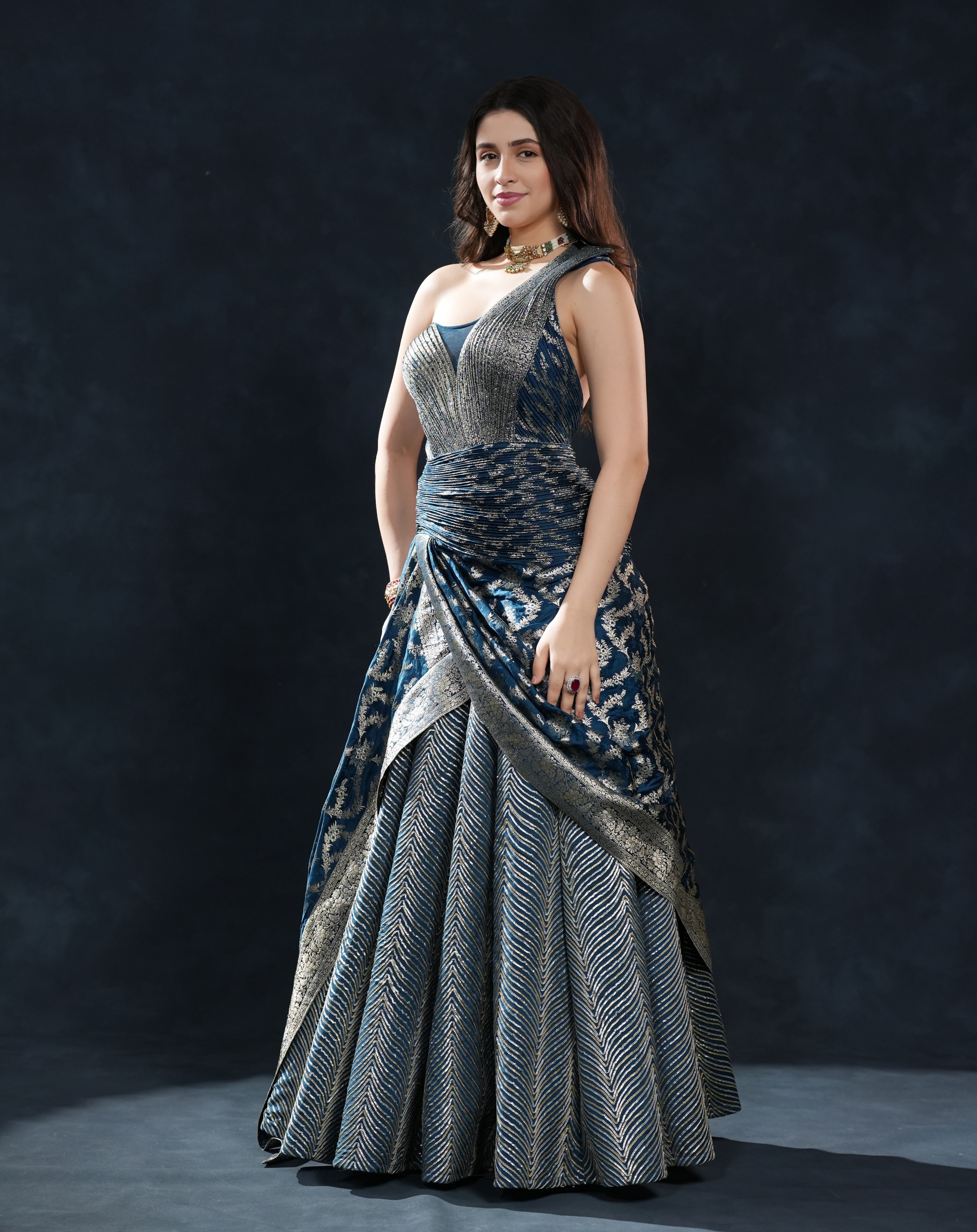Aurelia Zari Casde Gown