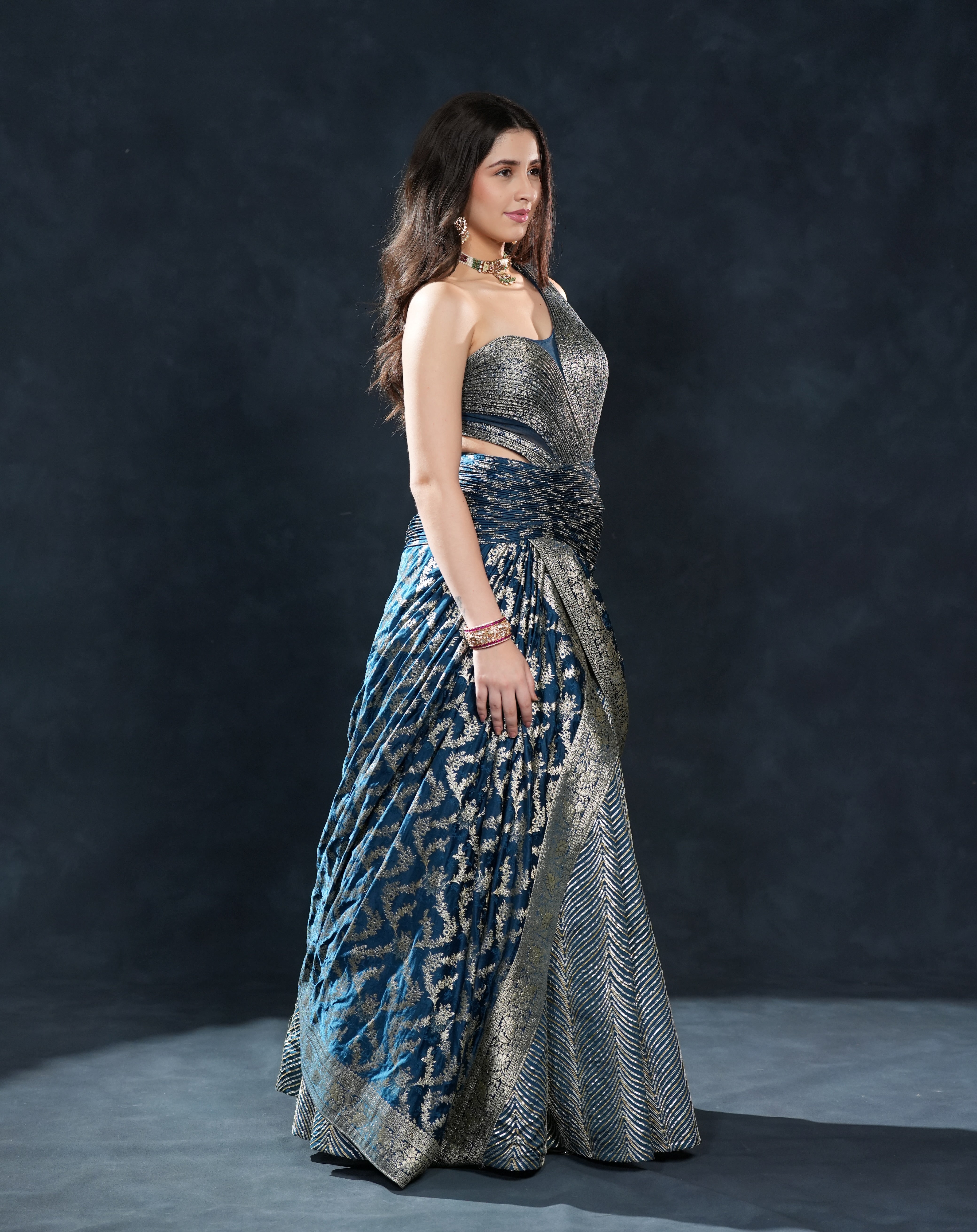 Aurelia Zari Casde Gown