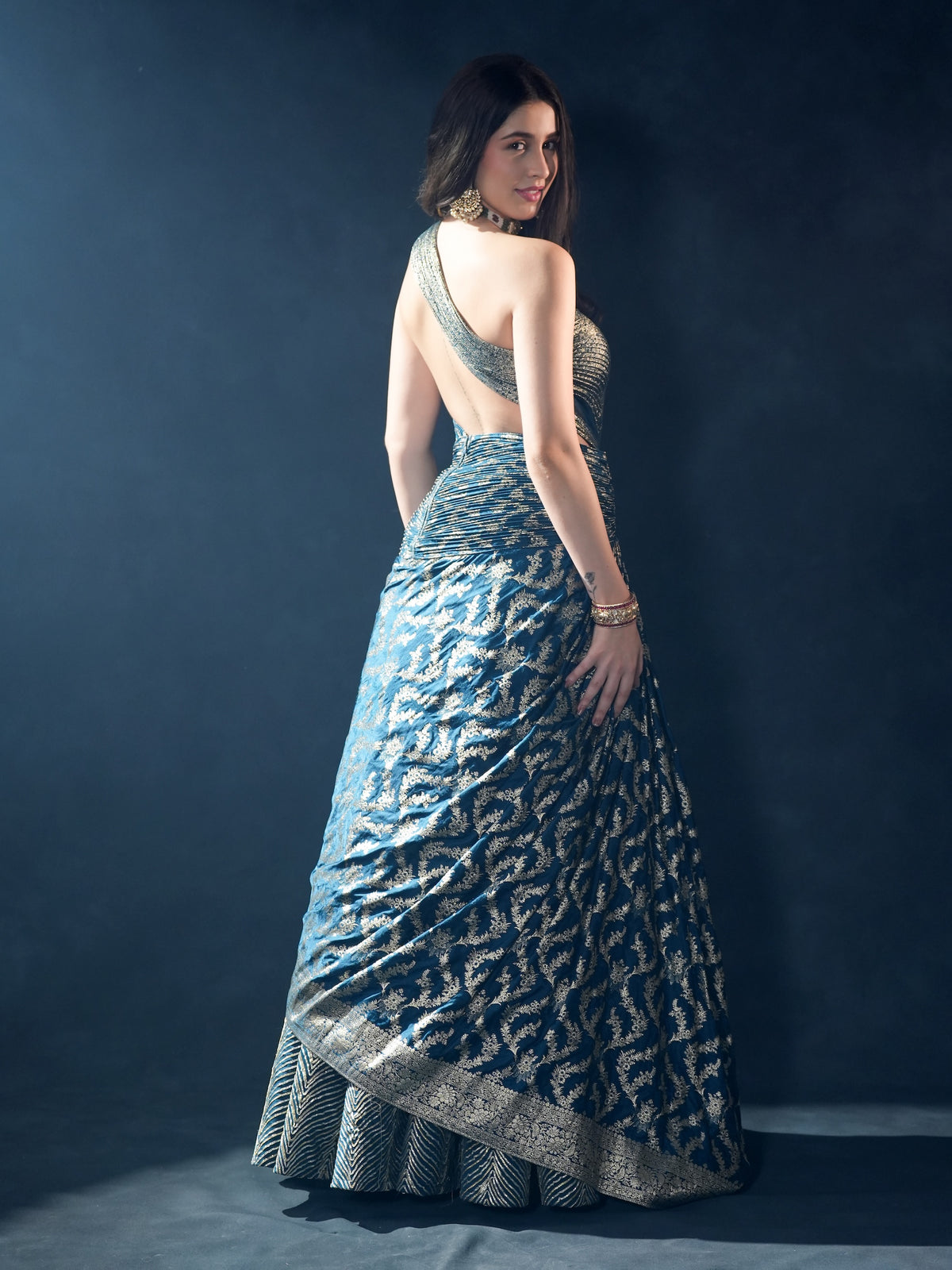 Aurelia Zari Casde Gown
