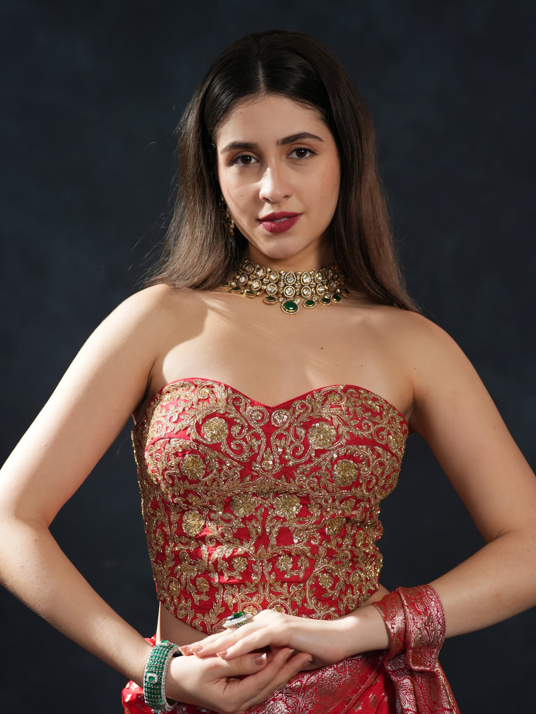 Sunlit Banarasi Drape