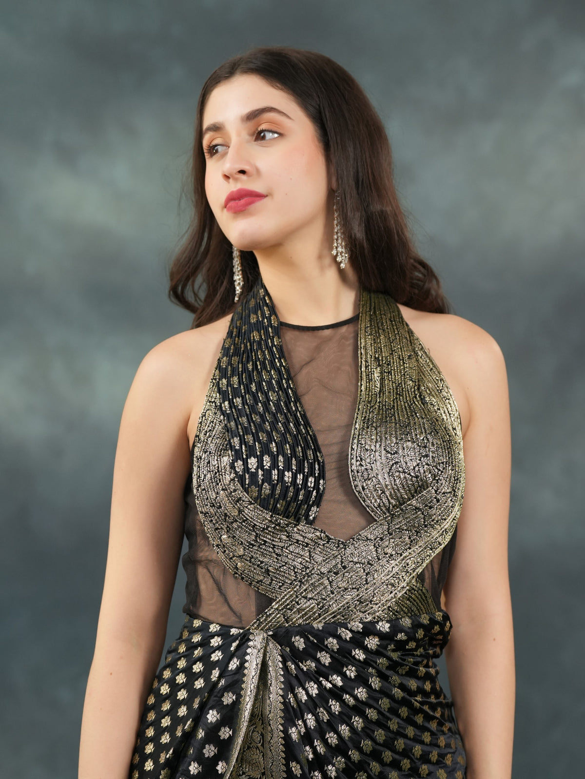 Zivara Drape Dress