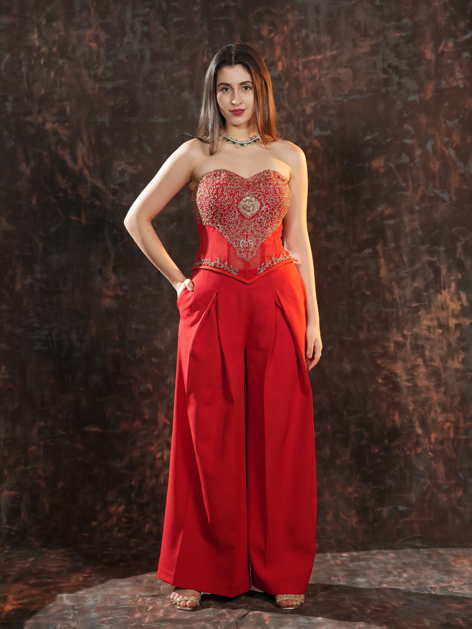 Zaria Corset Set