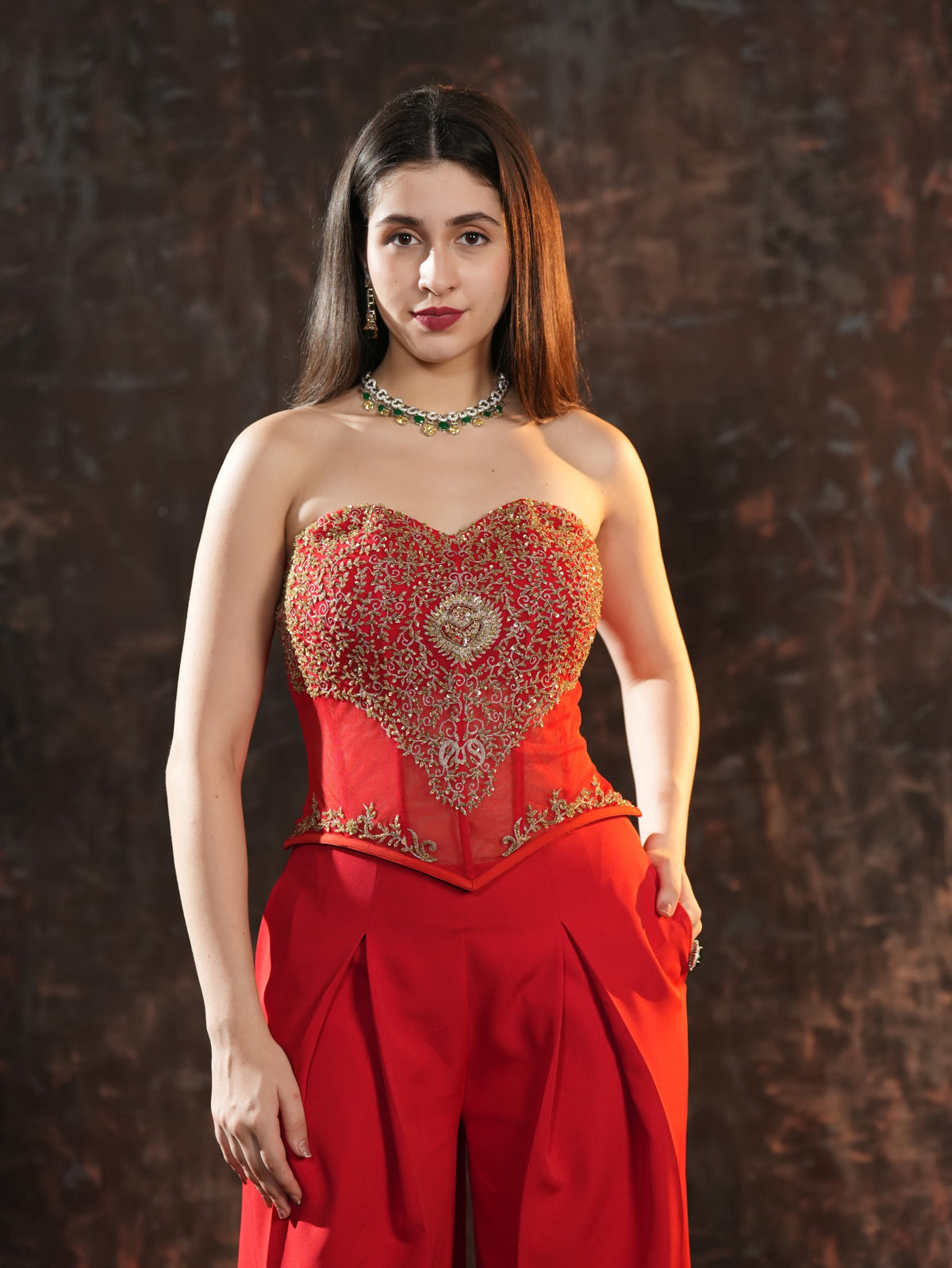 Zaria Corset Set