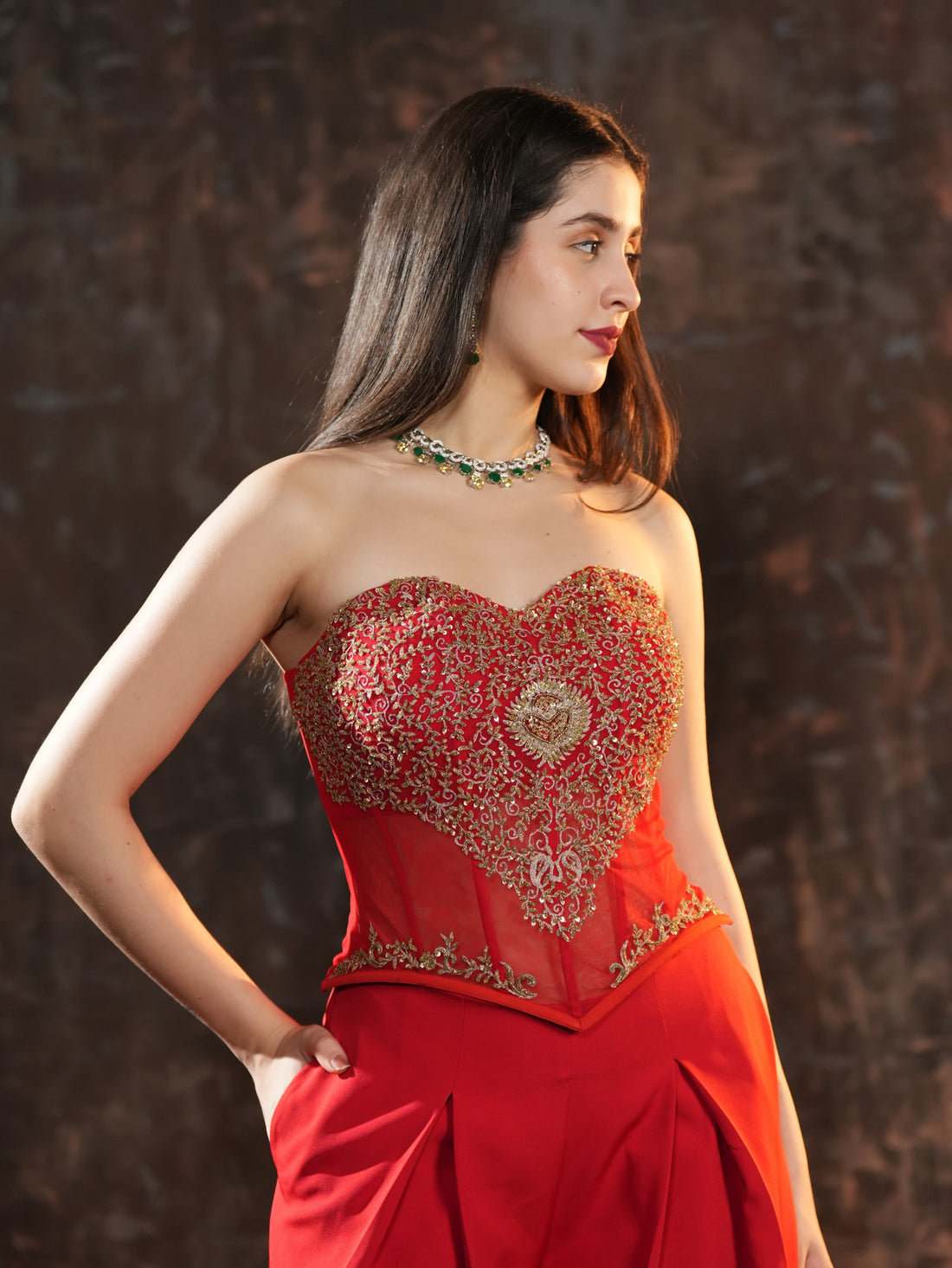 Zaria Corset Set