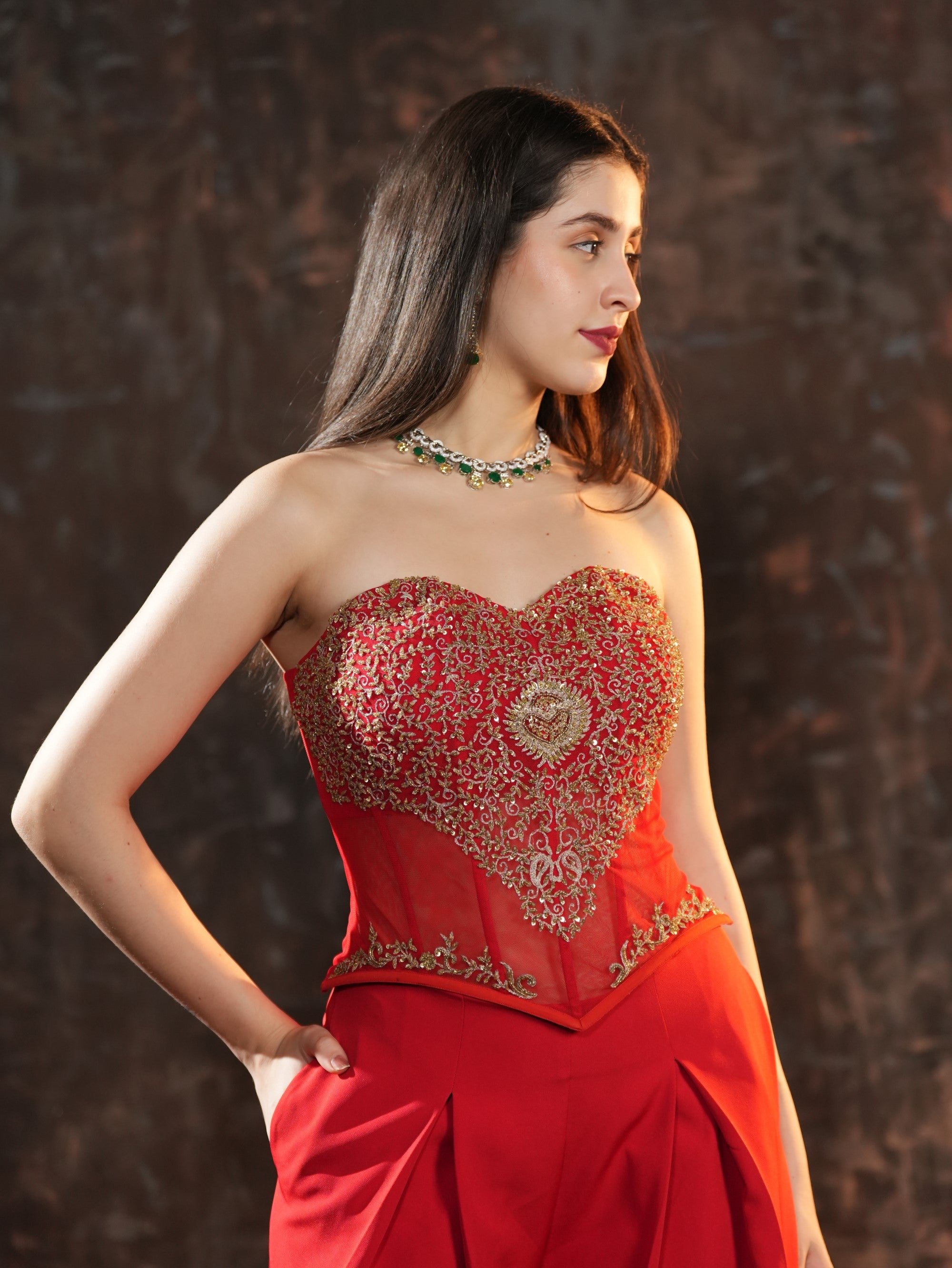 Zaria Corset Set