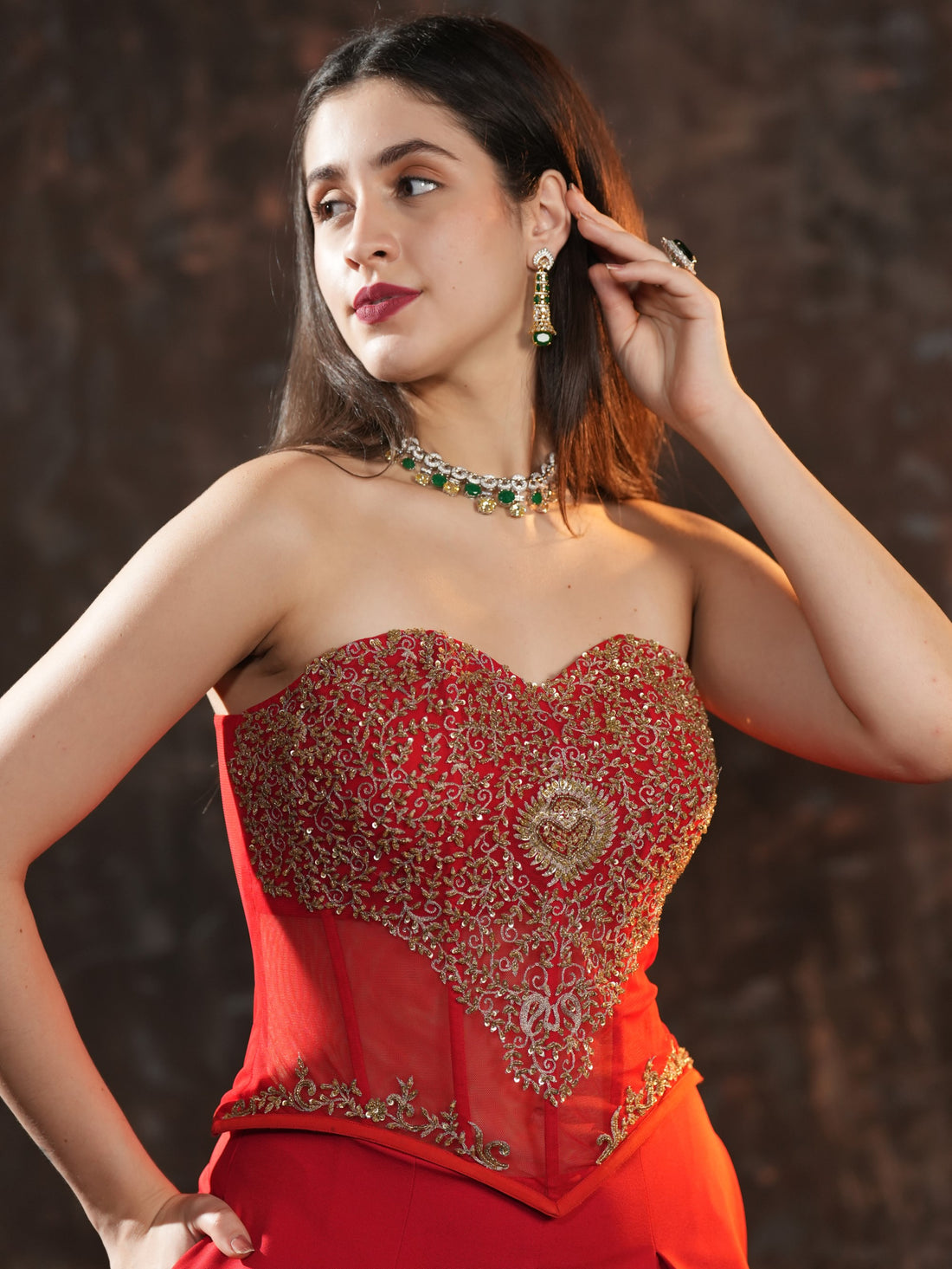 Zaria Corset Set