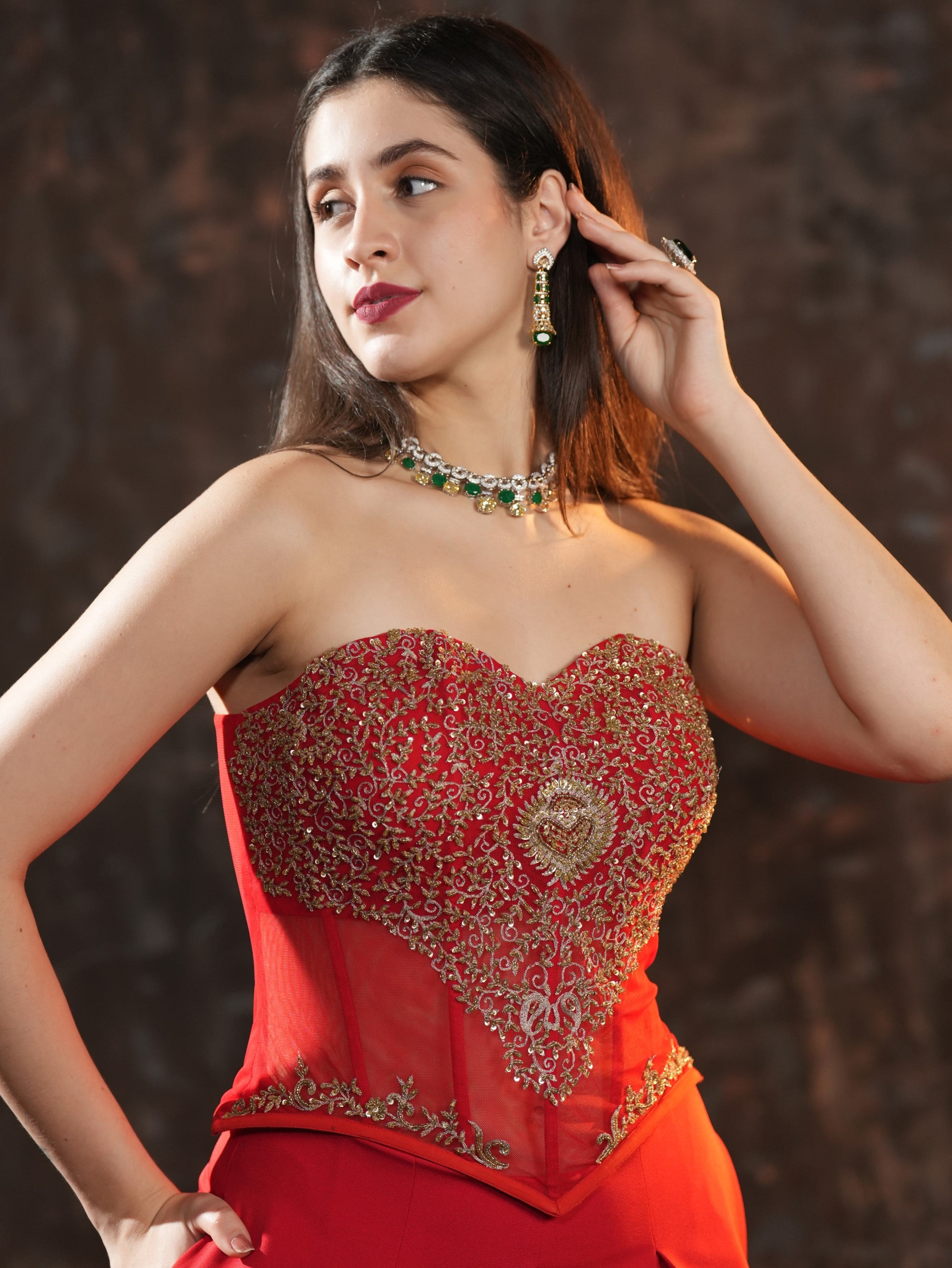 Zaria Corset Set