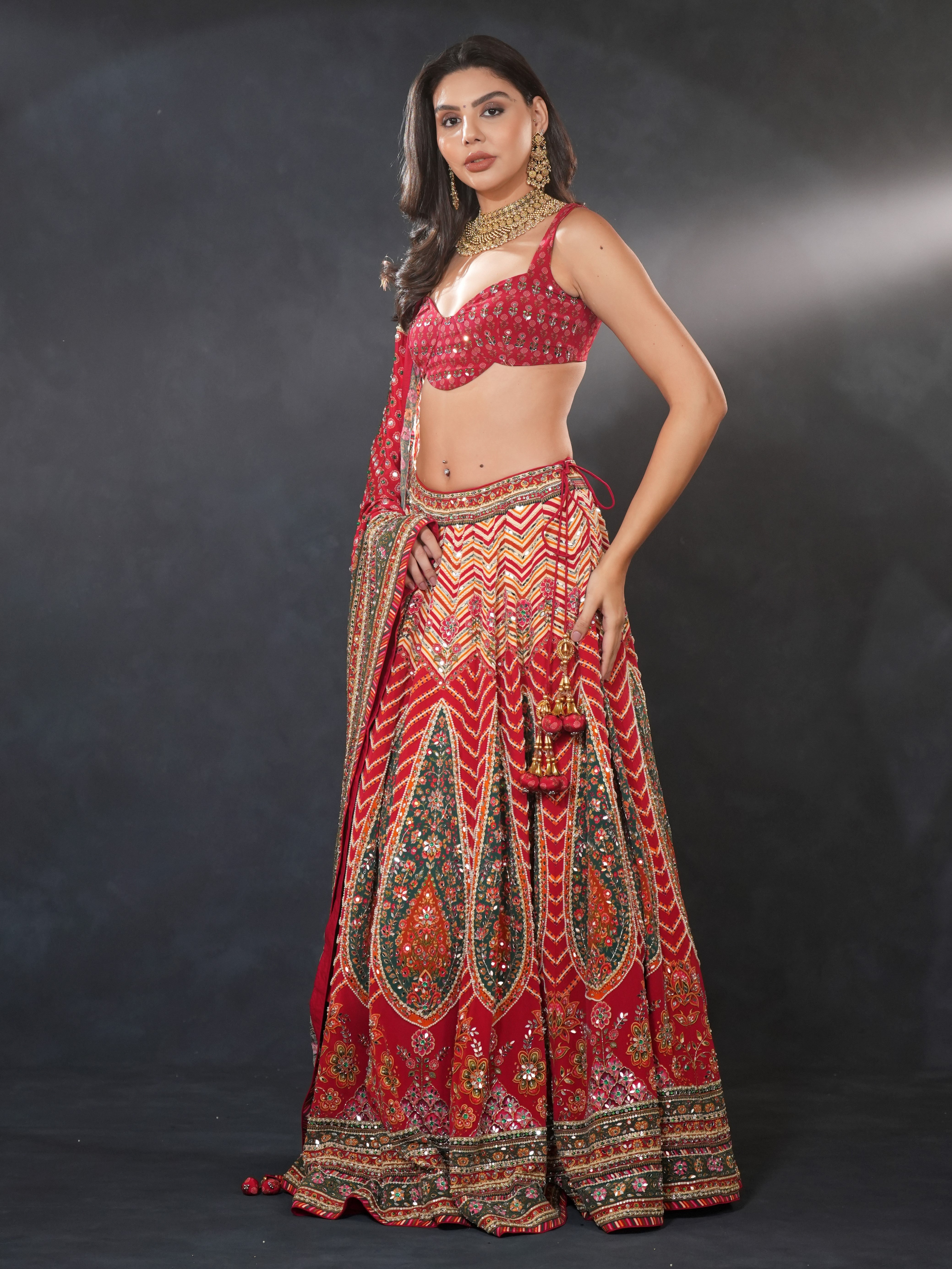 RANGREZ LEHENGA SET