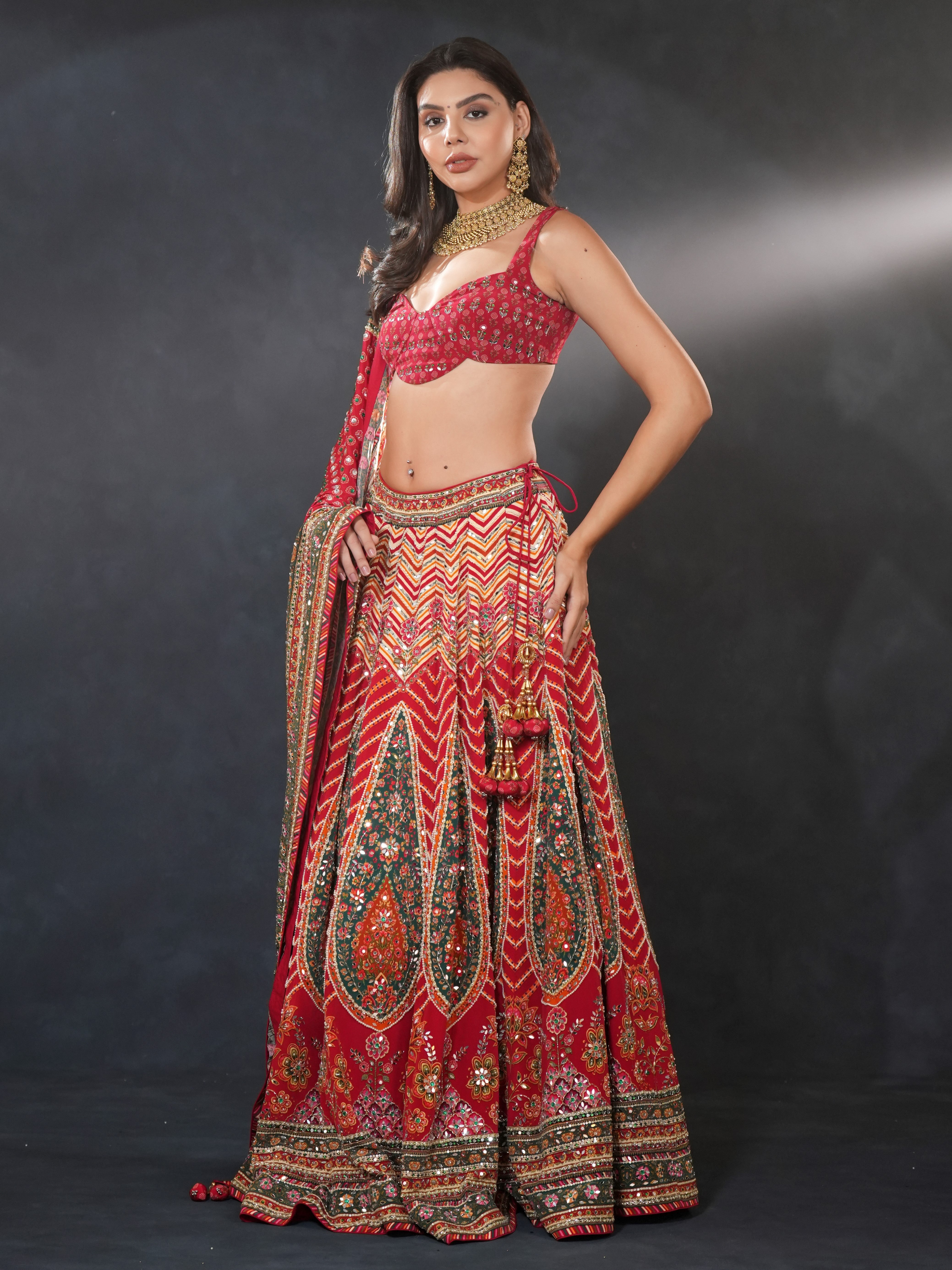 RANGREZ LEHENGA SET