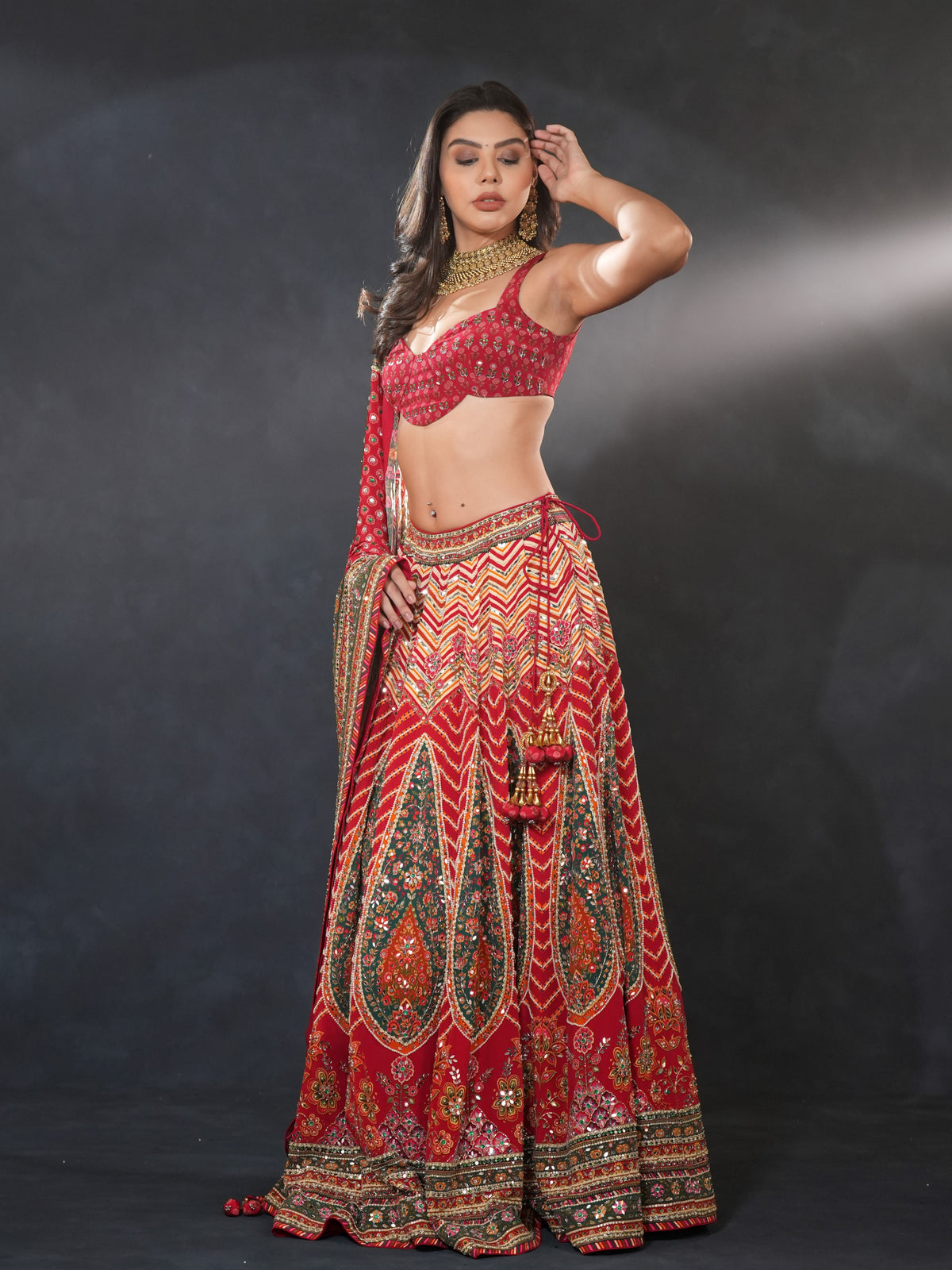 RANGREZ LEHENGA SET
