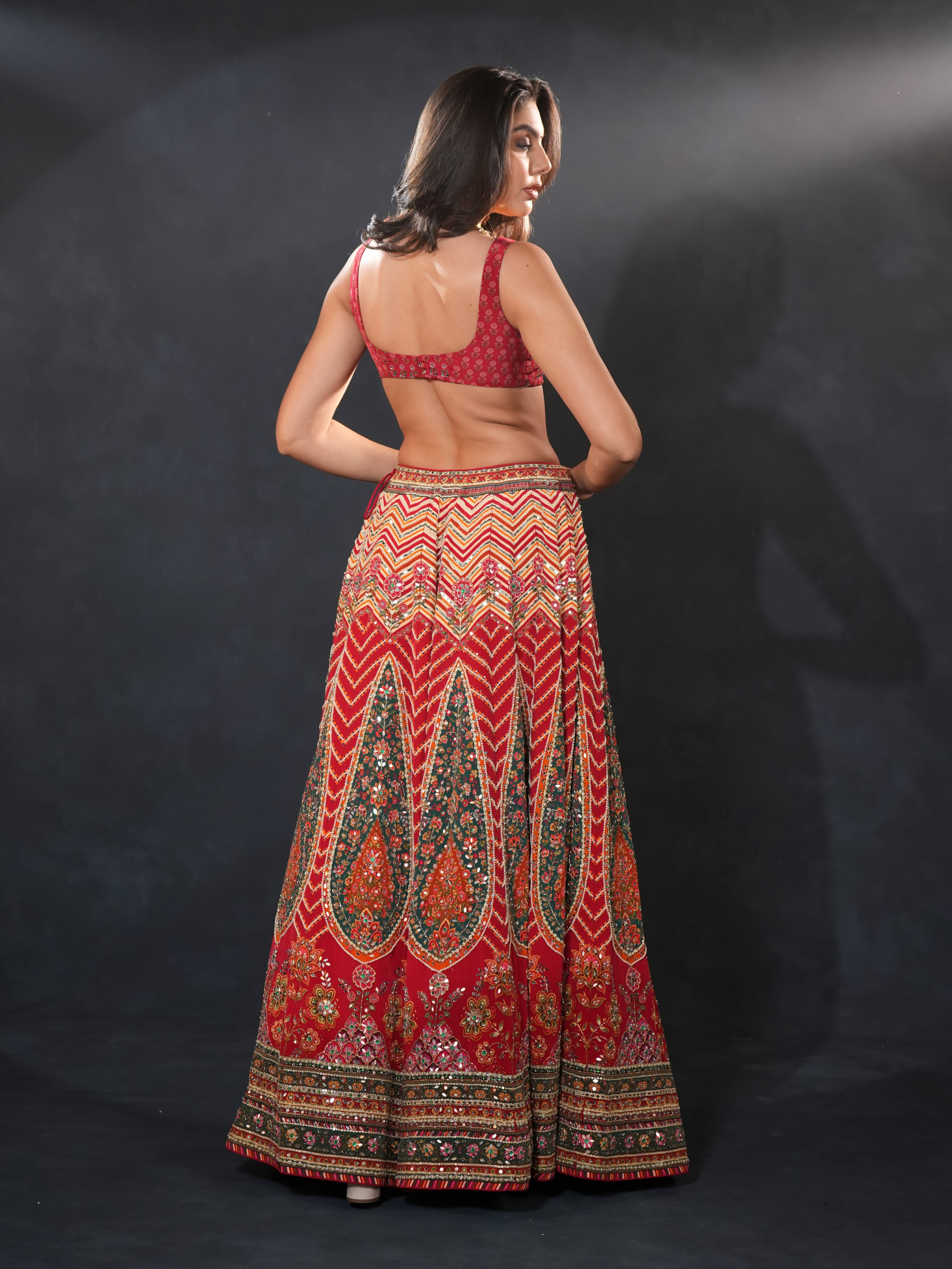 RANGREZ LEHENGA SET