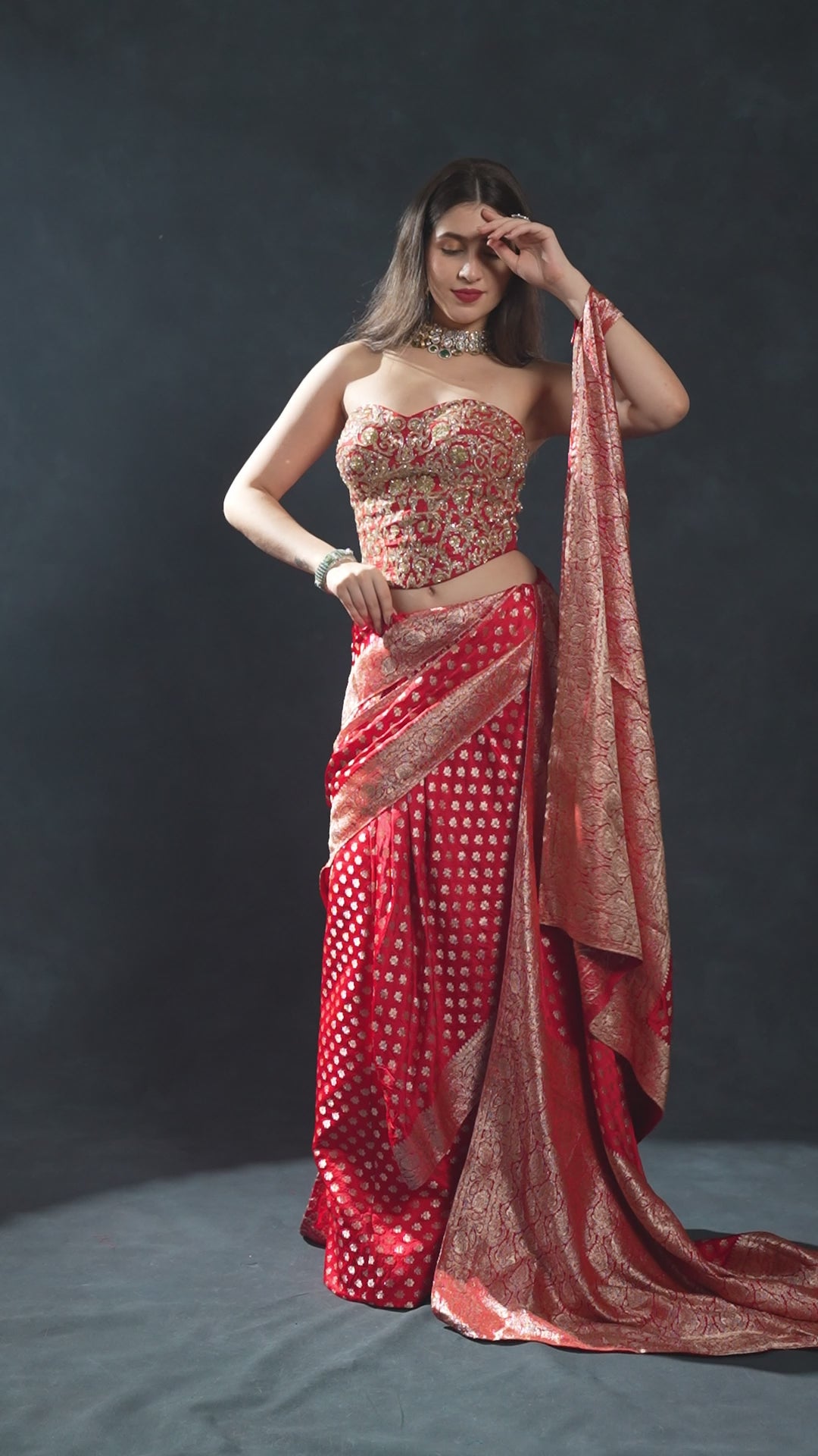 Sunlit Banarasi Drape