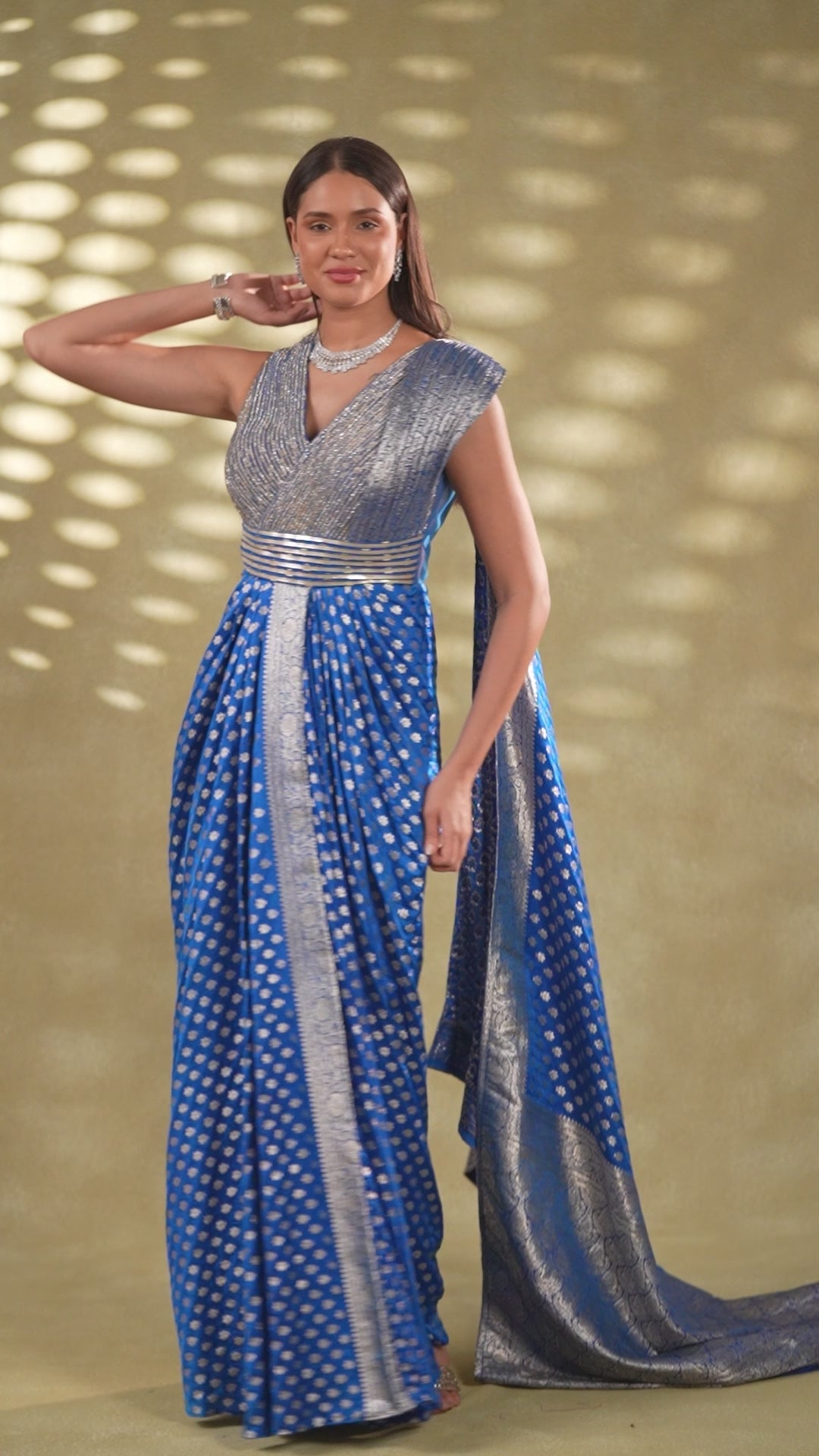 Noor Drape Gown